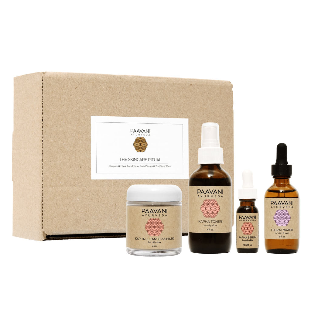 Kapha Skincare Ritual | Ayurvedic Set for Oily & Congested Skin