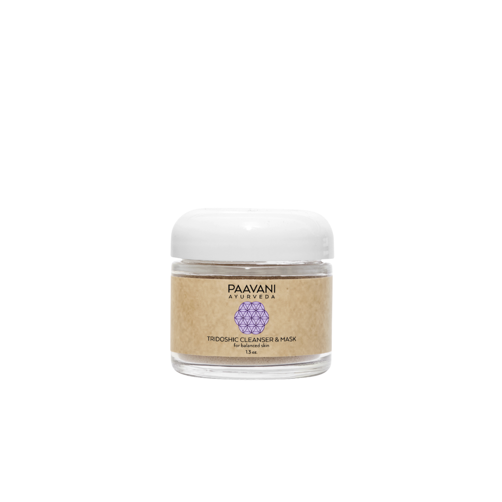 Tridoshic Cleanser & Mask | Ayurvedic Cleansing Grains for Balanced, Radiant Skin