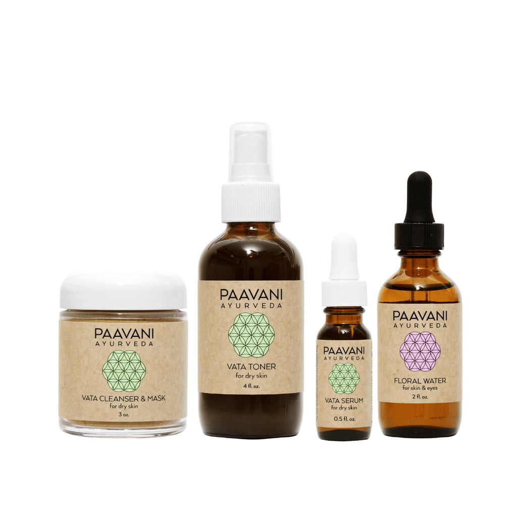 Vata Skincare Ritual | Ayurvedic Set for Dry & Delicate Skin