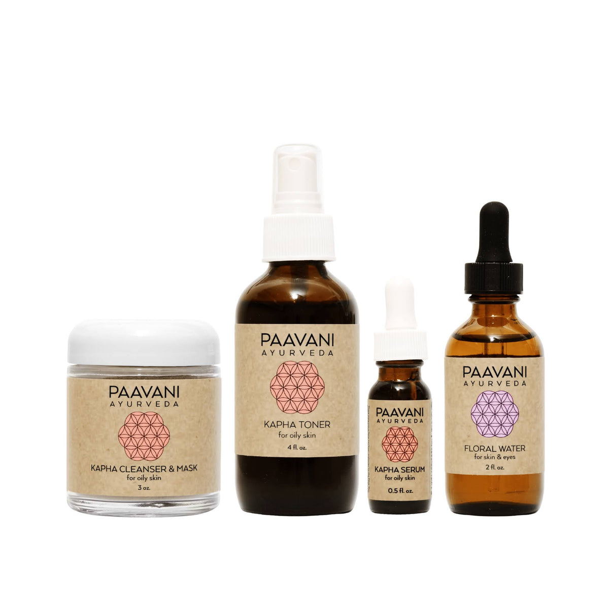 Kapha Skincare Ritual | Ayurvedic Set for Oily & Congested Skin